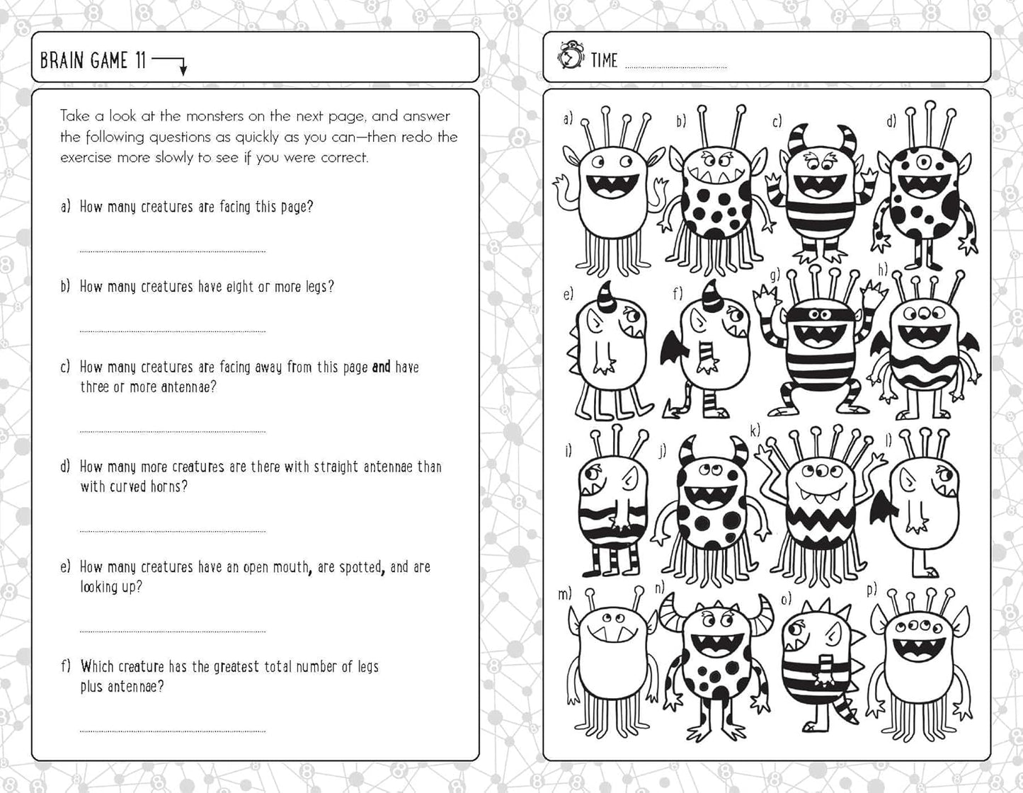 Brain Games for 8 Year Olds: Fun and Challenging Brain Teasers, Logic Puzzles, and More for Kids