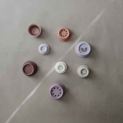 mushie Stacking Cups Toy | Made in Denmark (Original)