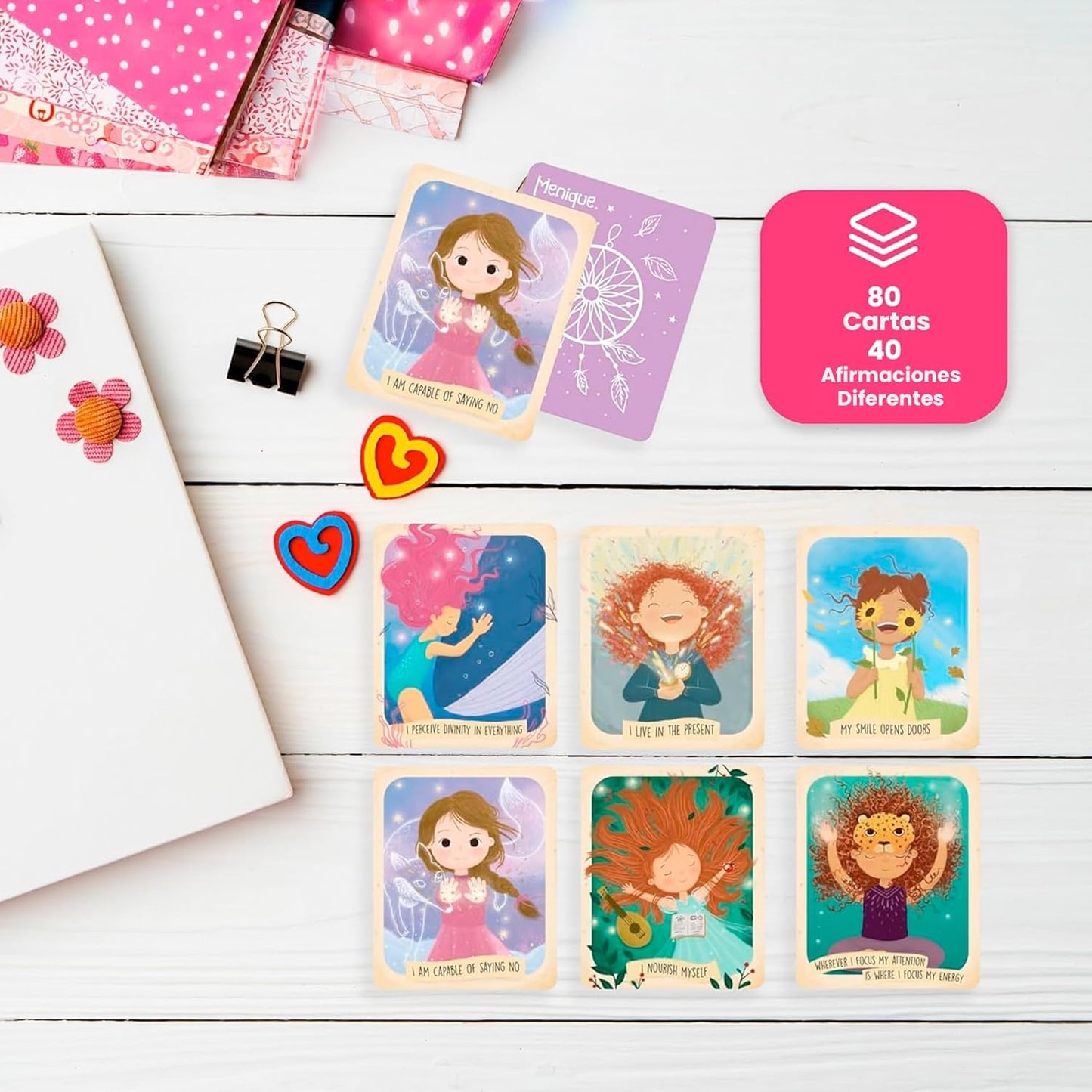 Menique Wild Animals Memory Matching Game – 80 Cards (40 Pairs) with Real Photos – Includes Educational Booklet with Animal Facts – Fun & Cognitive Game for Kids and Adults