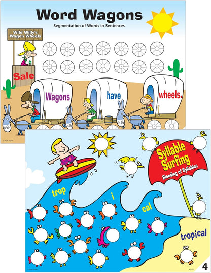 Super Duper Publications | Phonological Awareness Chipper Chat® Magnetic Game | Educational Learning Resource for Children