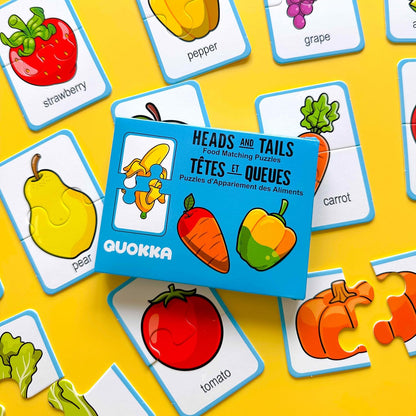 QUOKKA Toddler Puzzles Ages 2-4 – 100% Self-Correcting 16 Matching Pairs of Wood Animals – Educational Toddler Puzzles Ages 1-3 with 32 Pieces - Memory Matching Games for 3-5 Years Old Boys and Girls