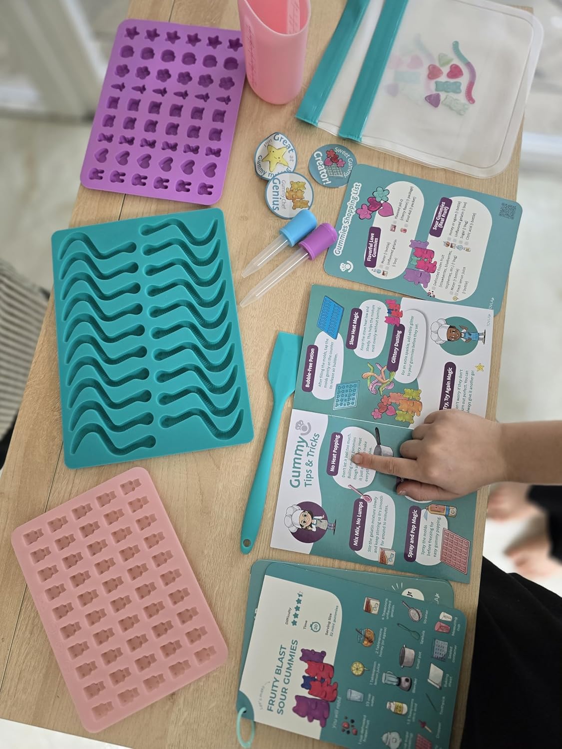 Tovla Jr. My First Food Science Kit – Edible Slime + Fun Experiments – STEM Montessori-Inspired Activity Set for Ages 5-8