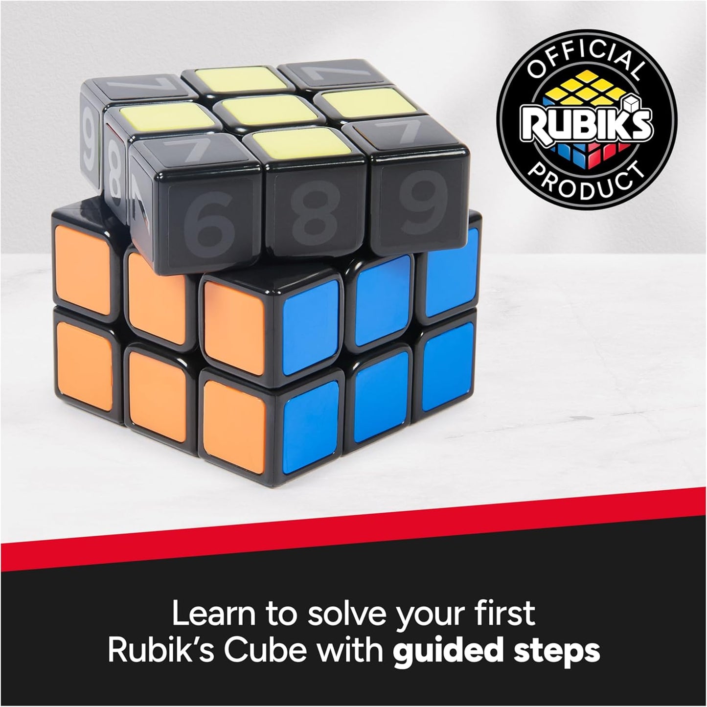 Rubik’s Cube, Apprentice, 2x2 Beginner Cube, Problem-Solving Brain Teaser, Classic Color-Matching Puzzle, Fidget Toy, Sensory Puzzle for Adults, Teens, Kids, for Ages 7 & Up