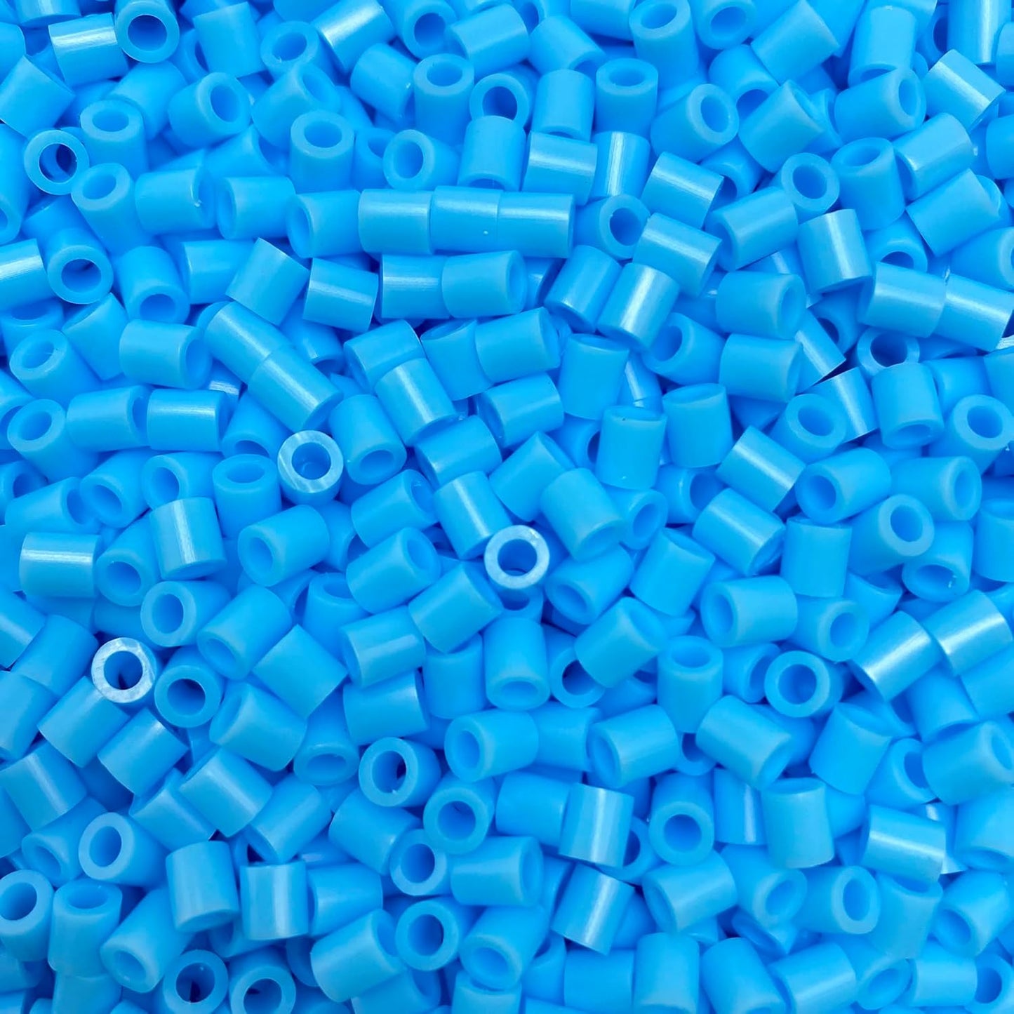 OEEKOI 5500Pcs Fuse Beads - 5mm Bulk Melting Beads for Crafts, Ideal for Christmas Birthday Gifts,Clear