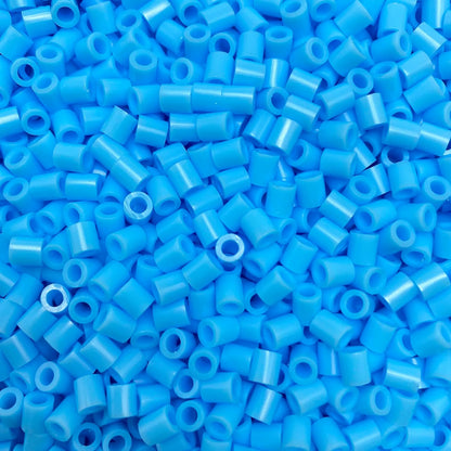 OEEKOI 5500Pcs Fuse Beads - 5mm Bulk Melting Beads for Crafts, Ideal for Christmas Birthday Gifts,Clear