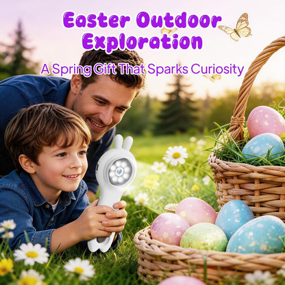 Microscope for Kids - Electronic Handheld Magnifying Glass for Children-STEM Outdoor Science Kit for Summer Travel & Camping Toy,Birthday Gifts Toys for 5-8 9-12 Year Old Girls（Purple）