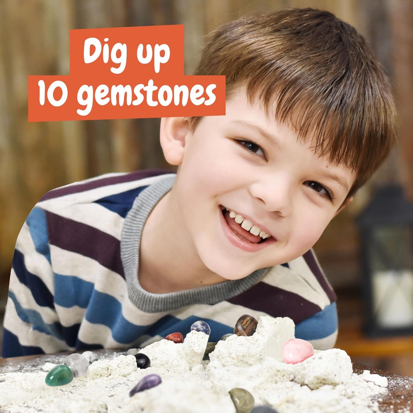 Science4you Fossil Digging Kit for Kids – Archeology, Excavation and Paleotology Kits for Kids, Fossil Dig, Stem Toy and Gift for Boys and Girls Age 6 7 8-12+