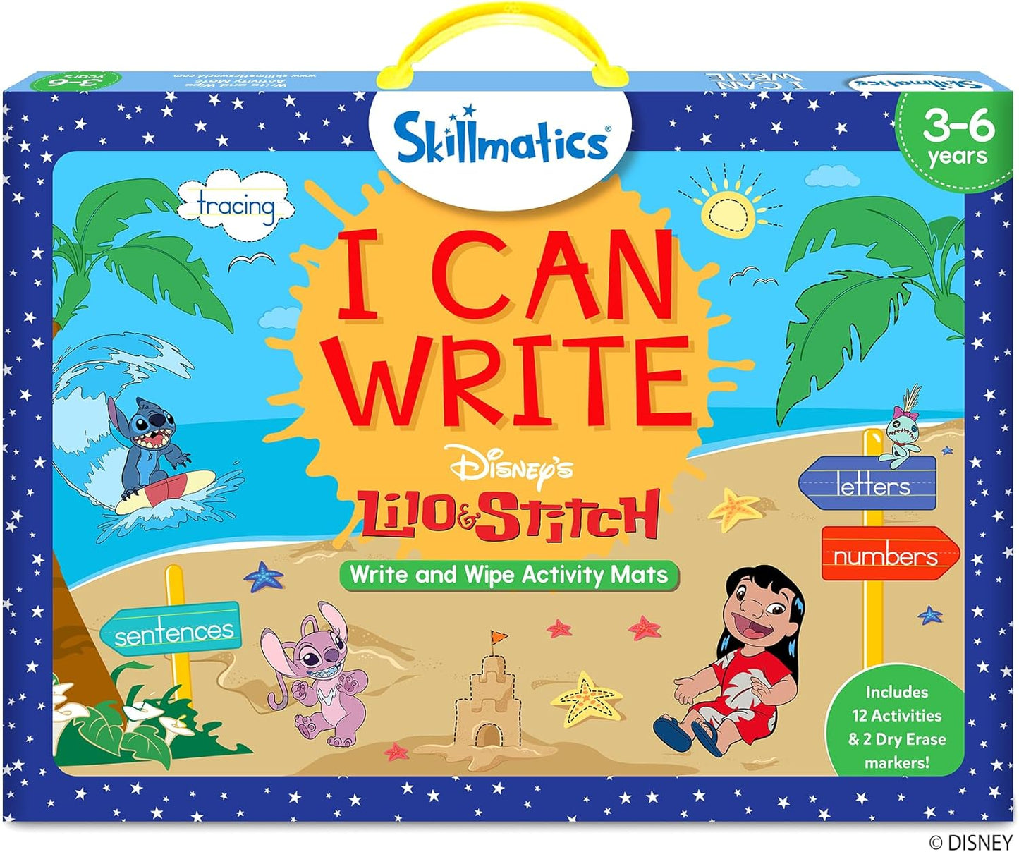 Skillmatics I Can Write PAW Patrol - Reusable Preschool Learning Activities, Educational Toy and Game, Back to School Supplies, Gifts for Students, Kids, Toddlers Ages 3, 4, 5, 6