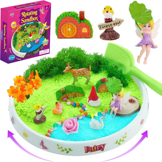 Carolart Mermaid Sensory Bin,Ocean Sensory Play Kit for Girls with Sensory Foam Beads and Storage bin, Ocean Sensory kit,Toddler Toys Ages 3 4 5 6 7 8