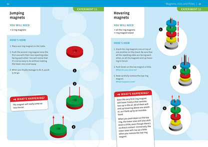 Thames & Kosmos Magnetic Science | 33 STEM Experiments | Ages 8+ | Learn About Earth’s Magnetic Poles | Discover How Invisible Magnetic Fields Work | Full-Color 48-Page Manual