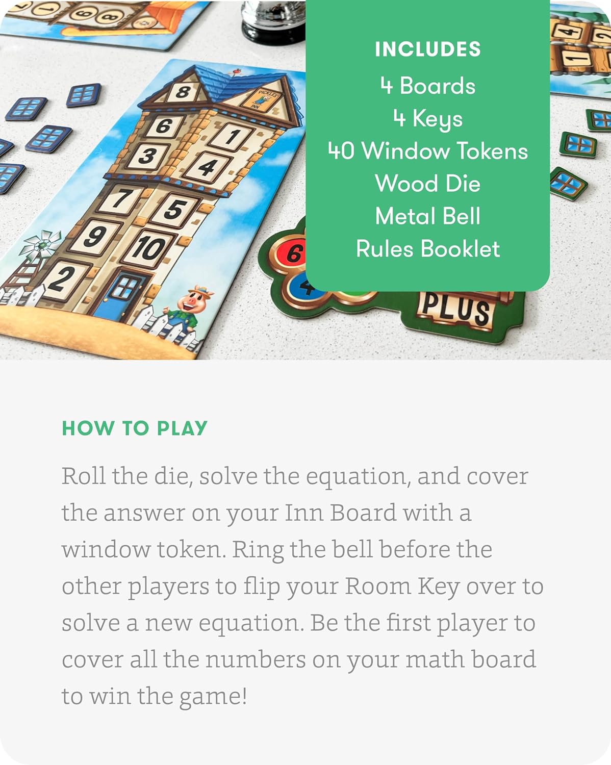 SimplyFun Glow Spotters - A Visual and Adventurous Math Game for Kids, Earn Your Firefly Badge with Addition - 1 to 4 Players, for Kids Ages 5 & Up