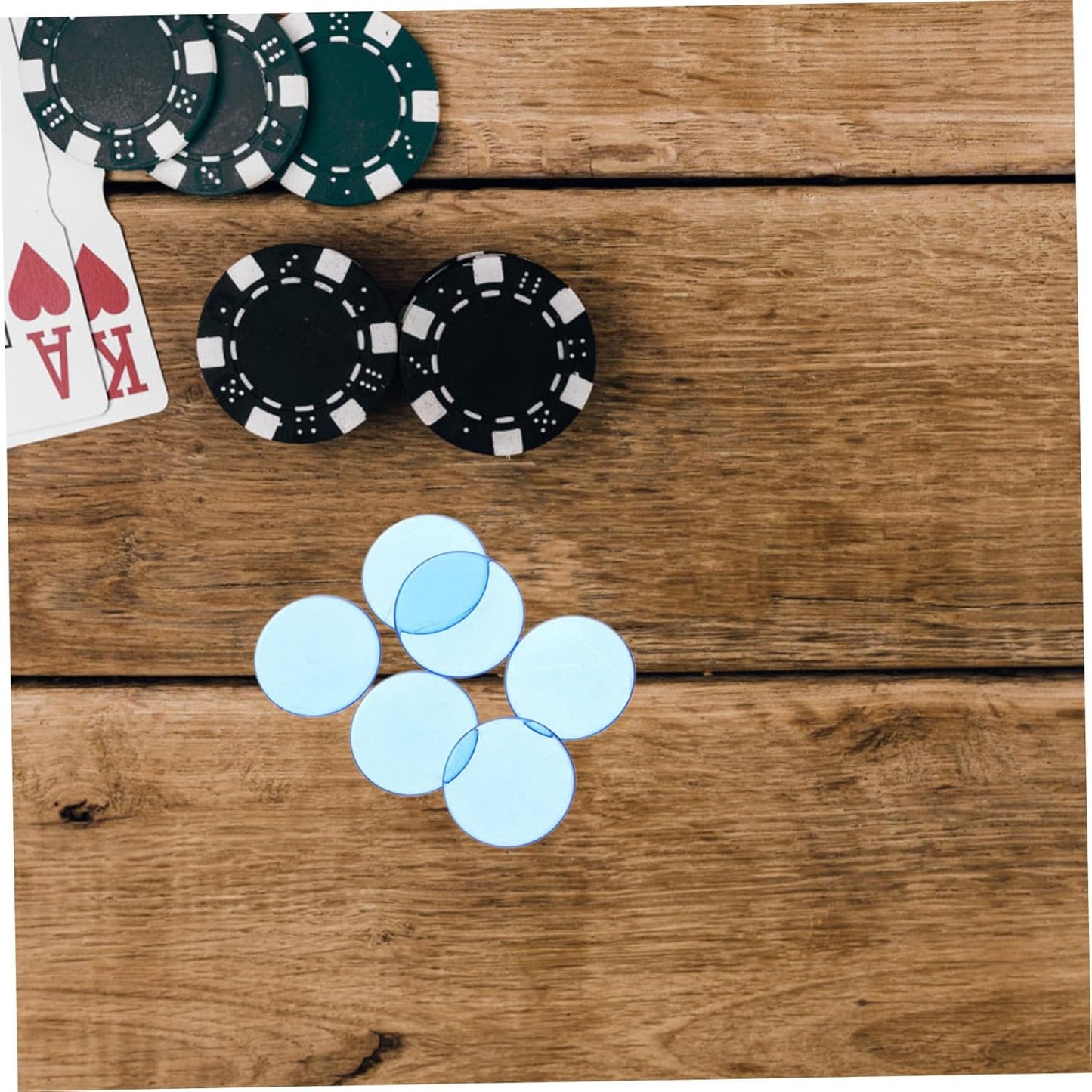 ERINGOGO Bingo Chips Game Token Disc Game Tokens Counters for Games Counting Chips Math Counters Bingo Markers