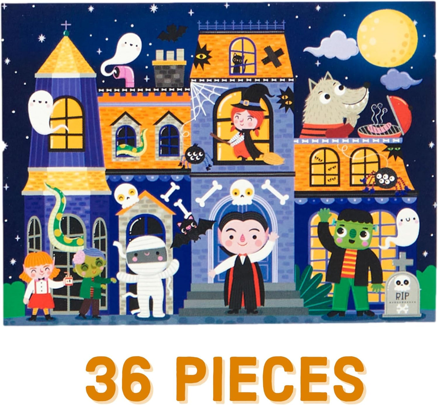 Mudpuppy Unicorn Magic – 36 Piece Puzzle to Go Featuring Sparkly Magical Unicorns Perfect Travel Activity for Children Ages 3 and Up