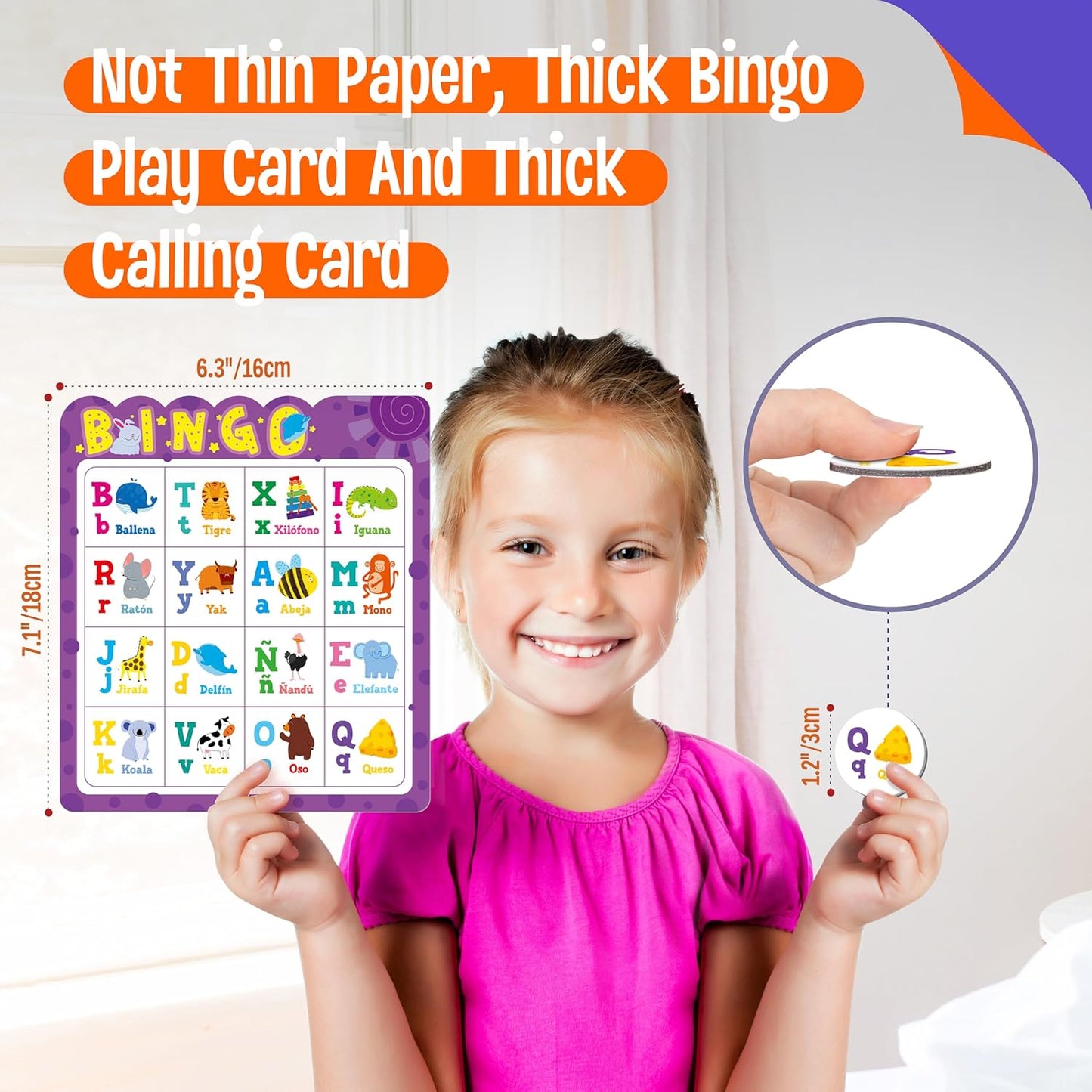 SpriteGru Multiplication & Division Bingo Game, 480 Math Problems, 2 Educational Math Board Game for Kindergarten and Preschool Kids 4-8, Perfect for Classroom & At Home (Up to 25 Players)