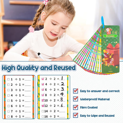 0-12 Multiplication Flash Cards, Large Math Table Flashcards, Multiplication Chart, Educational Times Table Flashcards for Classroom for 1st to 3rd Grades