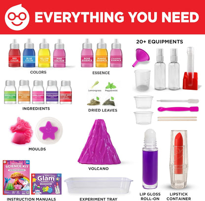 Doctor Jupiter Preschool Science Kit for Kids Ages 3-5 | Toddler Learning Activities, Birthday Gift Ideas for 3-4-5 Year Old Girls | Learning & Educational Toy STEM Kit with 100+ Experiments