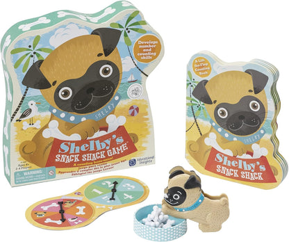 Educational Insights Shelby's Snack Shack - Toddler Board Games for Kids 4-6, Preschool Fine Motor Skills Toys for Toddlers, Turn Taking Kids Games, Early Math Learning Game, Counting Skill Game
