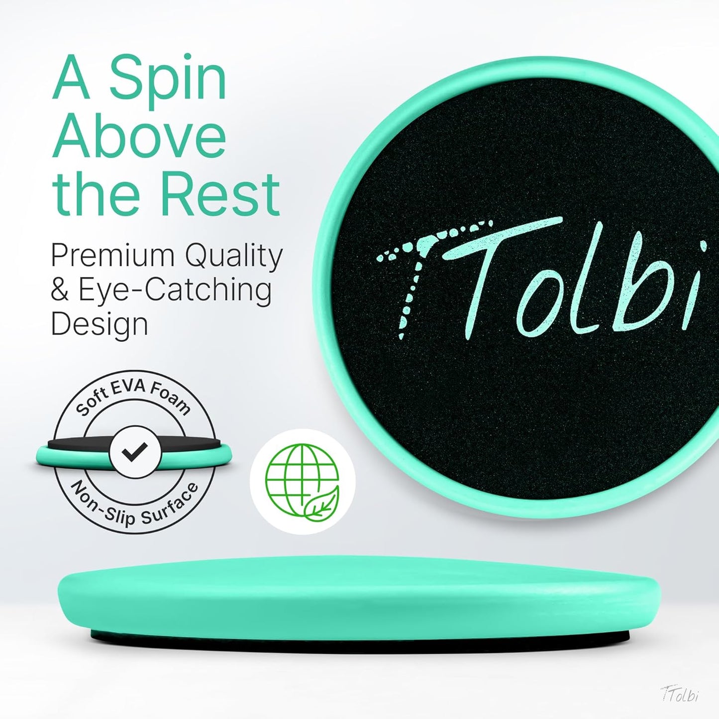 Premium Turning Boards for Dancers – Improve Spins, Technique & Balance, Ideal Turn Board for Ballet, Dancing & Figure Ice Skating, Portable Spin Disc for Dance & Spinner Disk Training Equipment