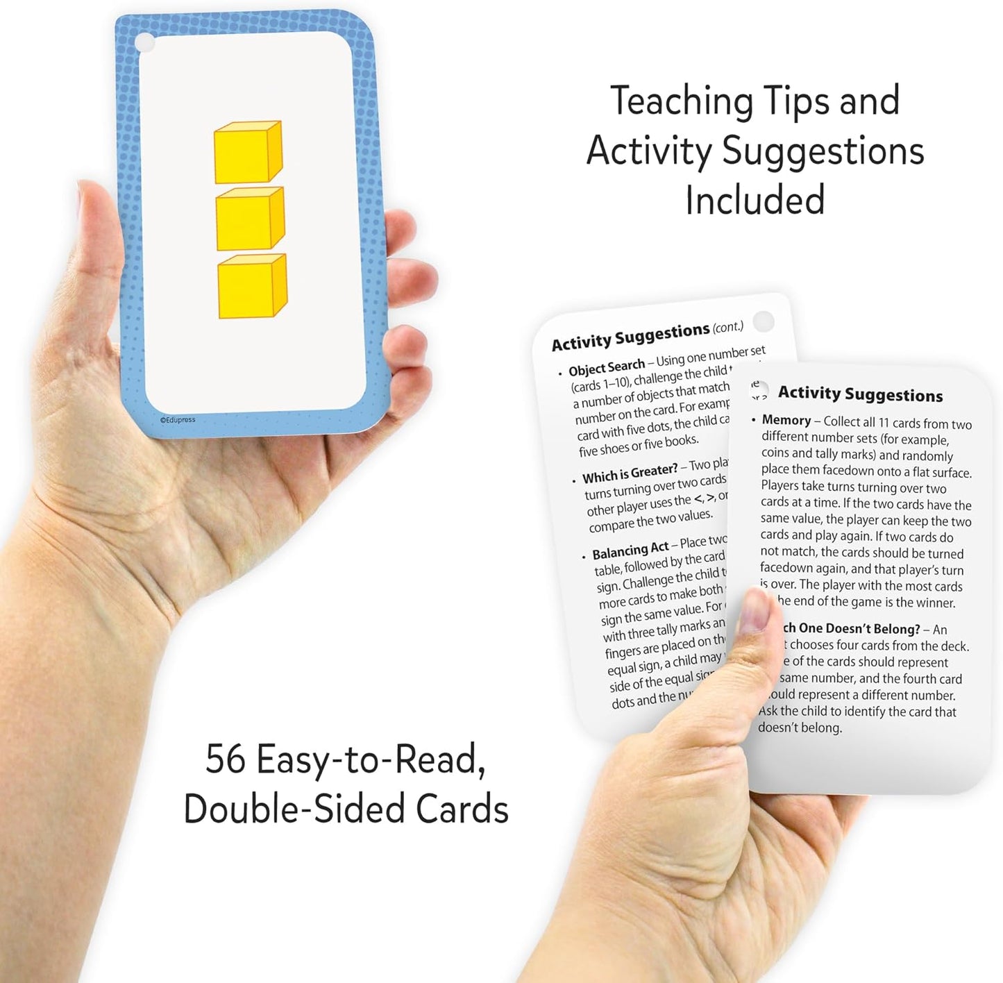 Teacher Created Resources Number Sense Flash Cards (EP62058)