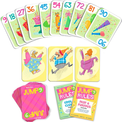 Melon Rind Jump 1, Math Game for Kids Learning Adding and Subtracting by 1, Lively, Card Game, Quick Activity for Boosting Math Confidence, Easy Screenless Fun, Perfect for Kindergarteners, Ages 5+