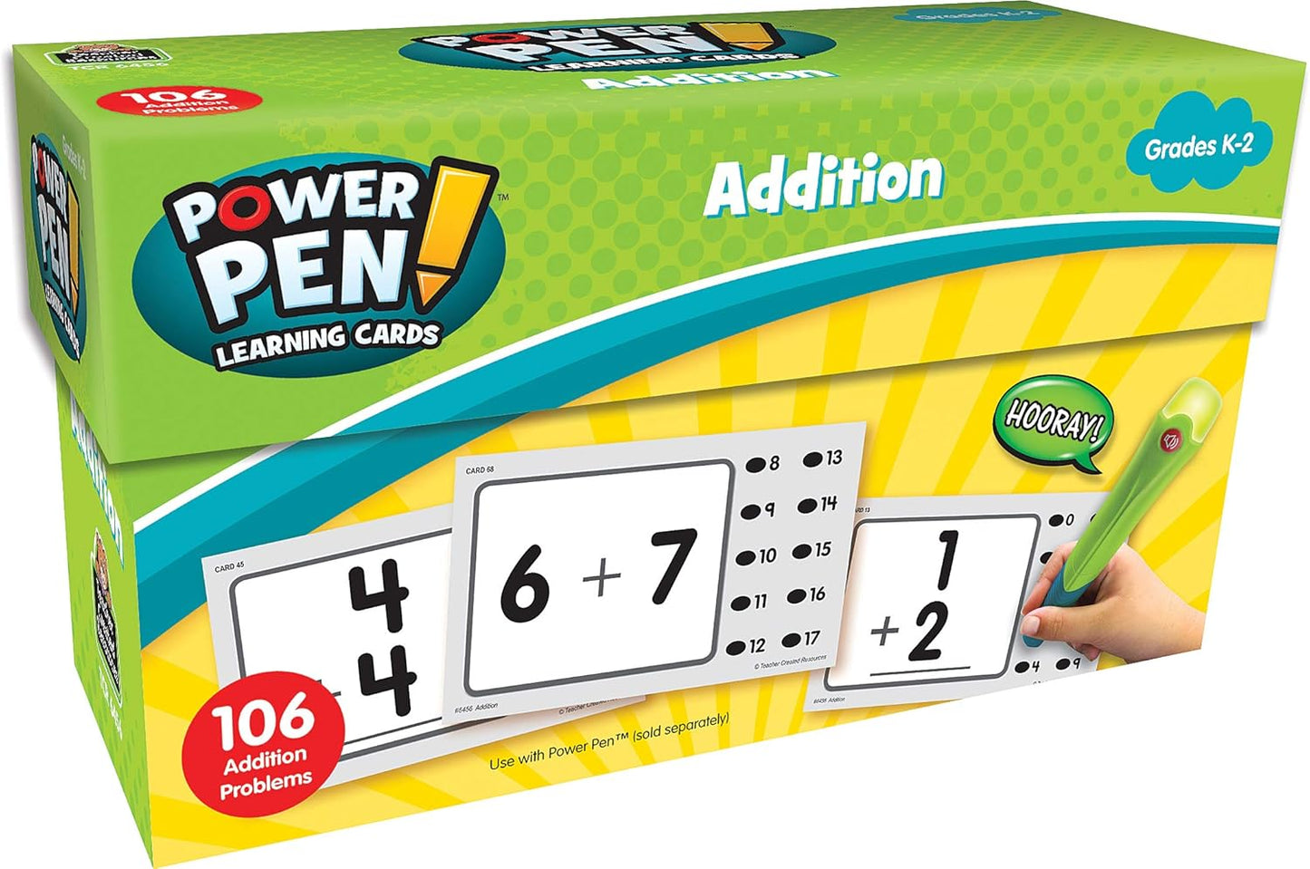 Teacher Created Resources Power Pen Learning Cards: Multiplication (6459)