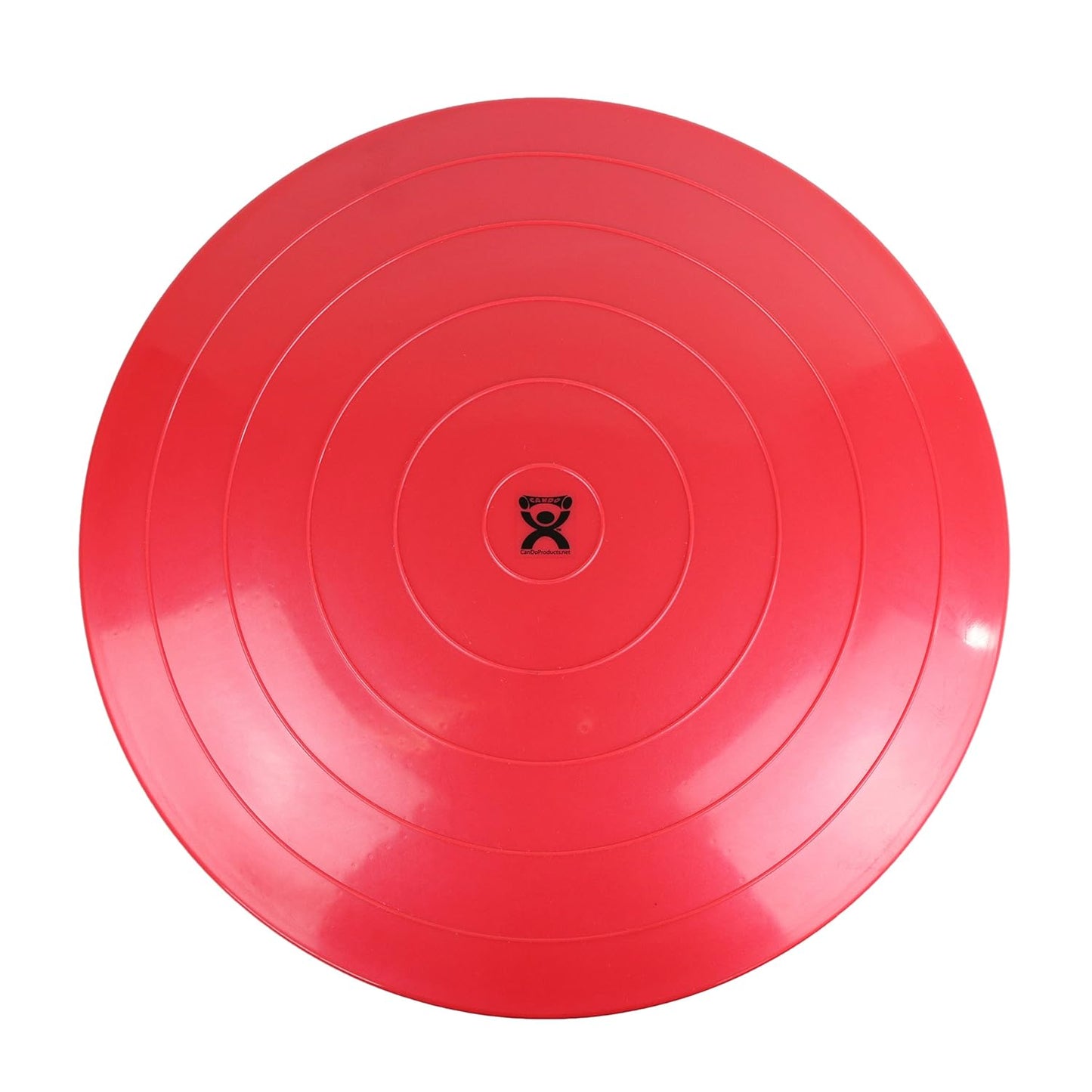 Cando-30-1870 CanDo Inflatable Balance Disc for Balance Training, Proprioception, Strengthening Lower Extremities, Posture, Back Pain, Stress Relief, Restlessness and Anxiety. Red, 14” Diameter