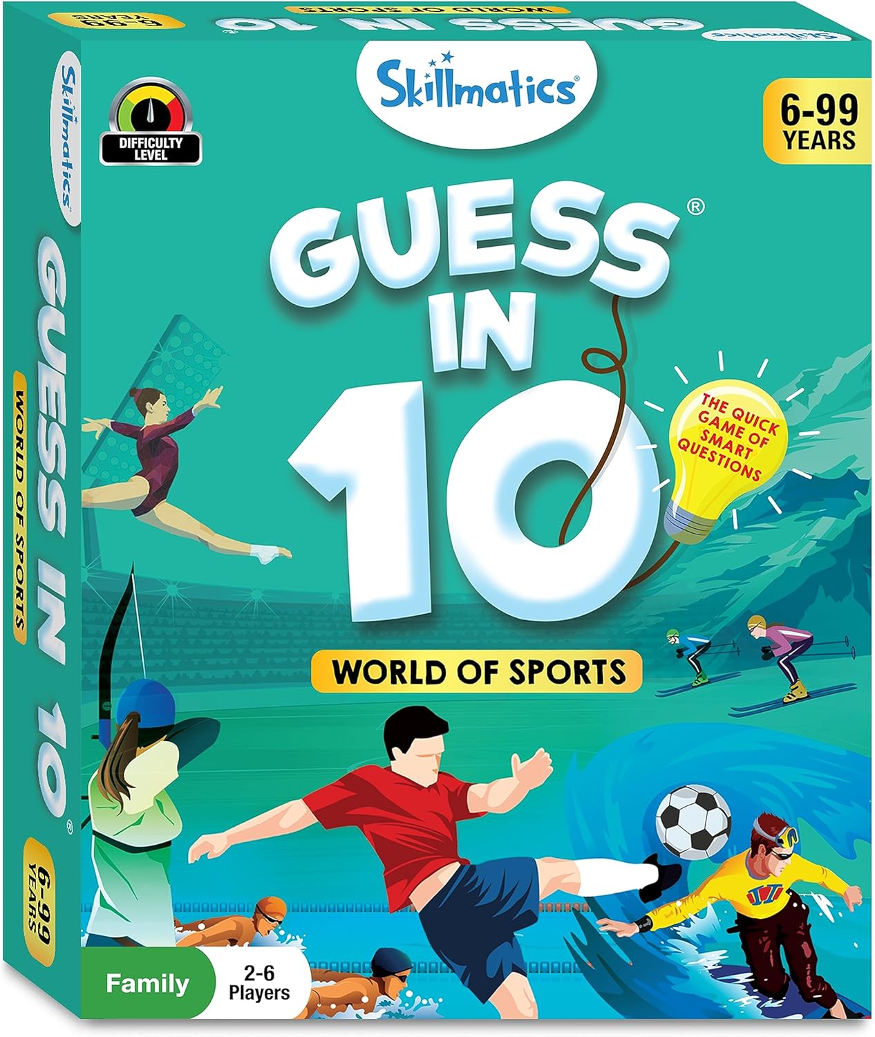 Skillmatics Guess in 10 NASA Space, Perfect for Boys, Girls, Kids & Families Who Love Card Games, Educational Toys, Travel Games, Gifts for Ages 8, 9, 10 and Up
