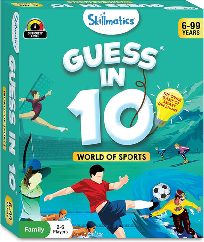 Skillmatics Guess in 10 NASA Space, Perfect for Boys, Girls, Kids & Families Who Love Card Games, Educational Toys, Travel Games, Gifts for Ages 8, 9, 10 and Up