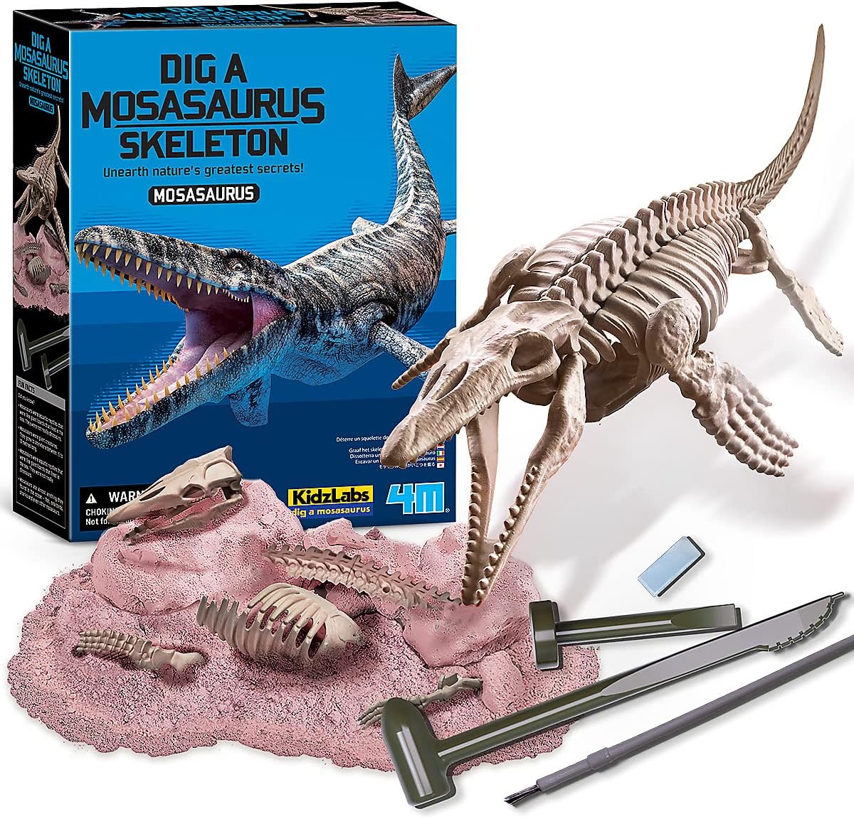 KidzLabs Dig a Pteranodon Skeleton Kit, Fossil Excavation Set, Ages 8+, 1 Piece