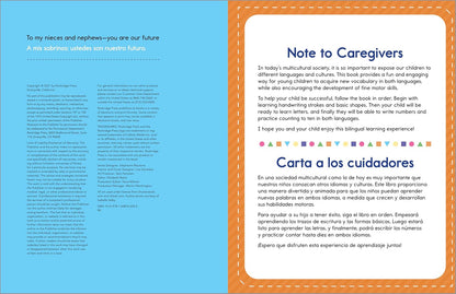 My First Bilingual Learn-to-Write Workbook: English-Spanish Bilingual Practice for Kids: Line Tracing, Letters, Numbers, and More! (My First Preschool Skills Workbooks)