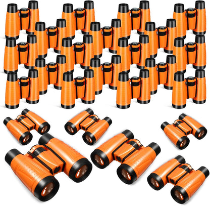 Libima 24 Pcs Binoculars Bulk Educational Compact Binoculars with Neck String Telescope for Learning Bird Watching Camping Hiking Travel Safaris Birthday Gifts(Green)