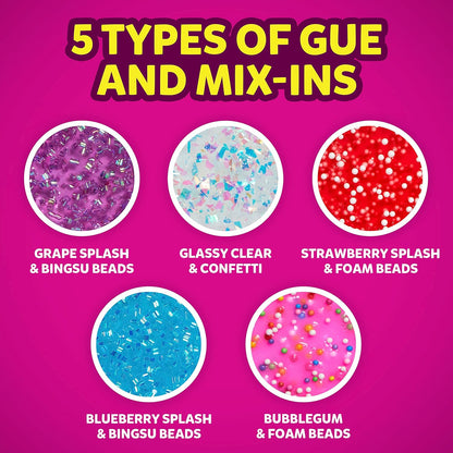 Elmer's Color Wheel Slime Kit, Includes Premade Slime, Clay Color Pigments, Scents, Sheet Labels, 24 Piece Kit - Arts & Crafts, Kids DIY Fun, Summer Activity