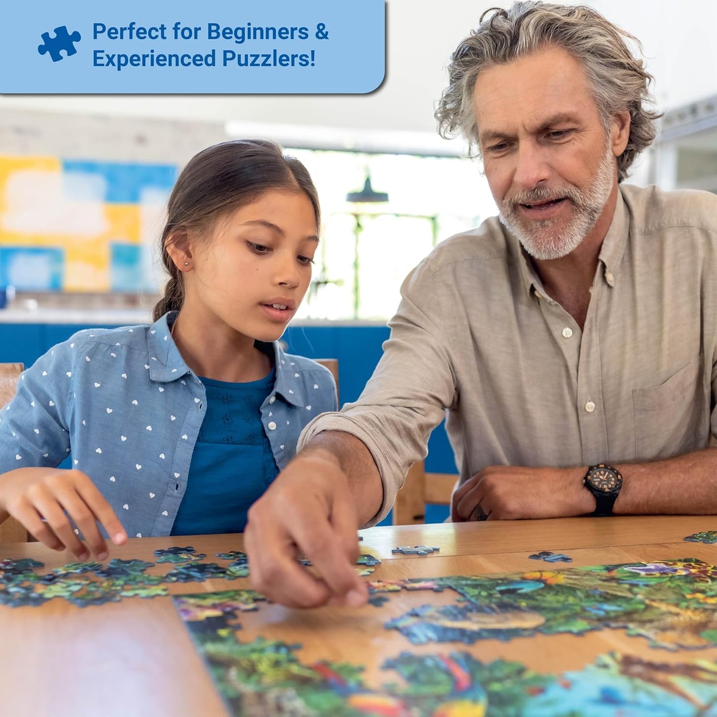 Ravensburger - Disney Color Palette - 100 Piece Jigsaw Puzzle - Exciting, Colorful Grid of Disney and Pixar Favorites - Mickey & More - Premium Quality - Ideal Gift - Screen-Free Fun - Children Age 6+