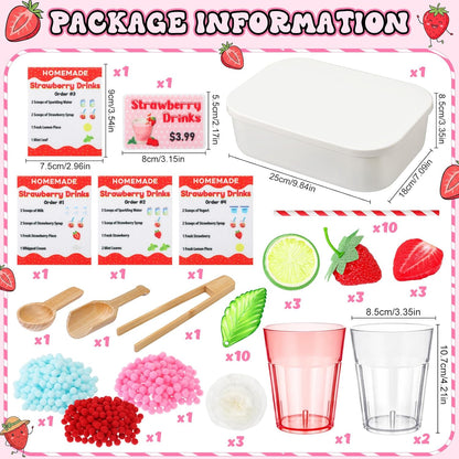 Skylety Lemonade Sensory Bin Fillers Spring Summer Homemade Lemon Stand Drink Role Play Sensory Bin Items Fine Motor Counting Sorting for Summer Activities Party Favors
