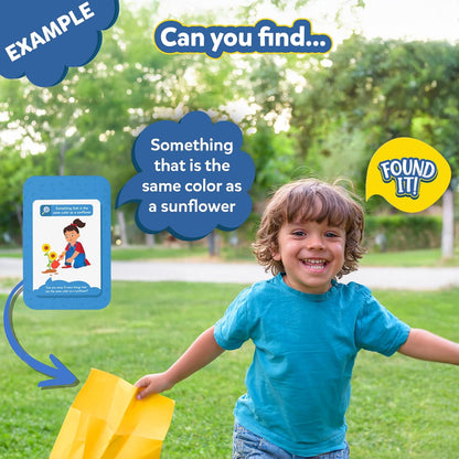 Skillmatics Outdoor Scavenger Hunt Card Game - Found It, Learning Toys, Educational Game Collections, Gifts for Kids, Boys, Girls and Families, for Ages 4, 5, 6, 7, Perfect for Home, School, Playdates