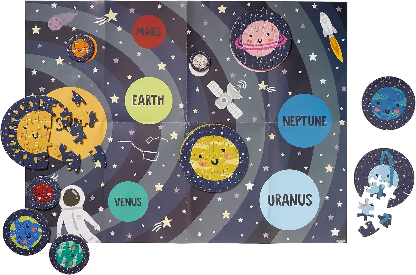 C.R. Gibson Outer Space Lacing Cards (BBLC-25345)