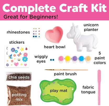 Creativity for Kids Dinosaur Self Watering Plant Pet, Kids DIY Kit, Dinosaur Crafts for Boys, Easter Basket Stuffers (Ages 6+)