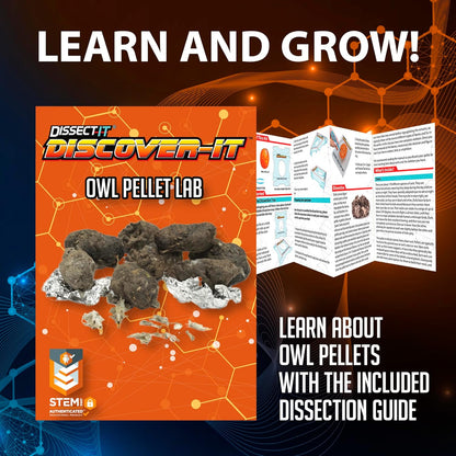 Dissect-It Discover-It Dinosaur Dig Kit, Dissecting Gel Kids Science Kit Project to Learn Anatomy, STEM Toys for Ages 6 and Above