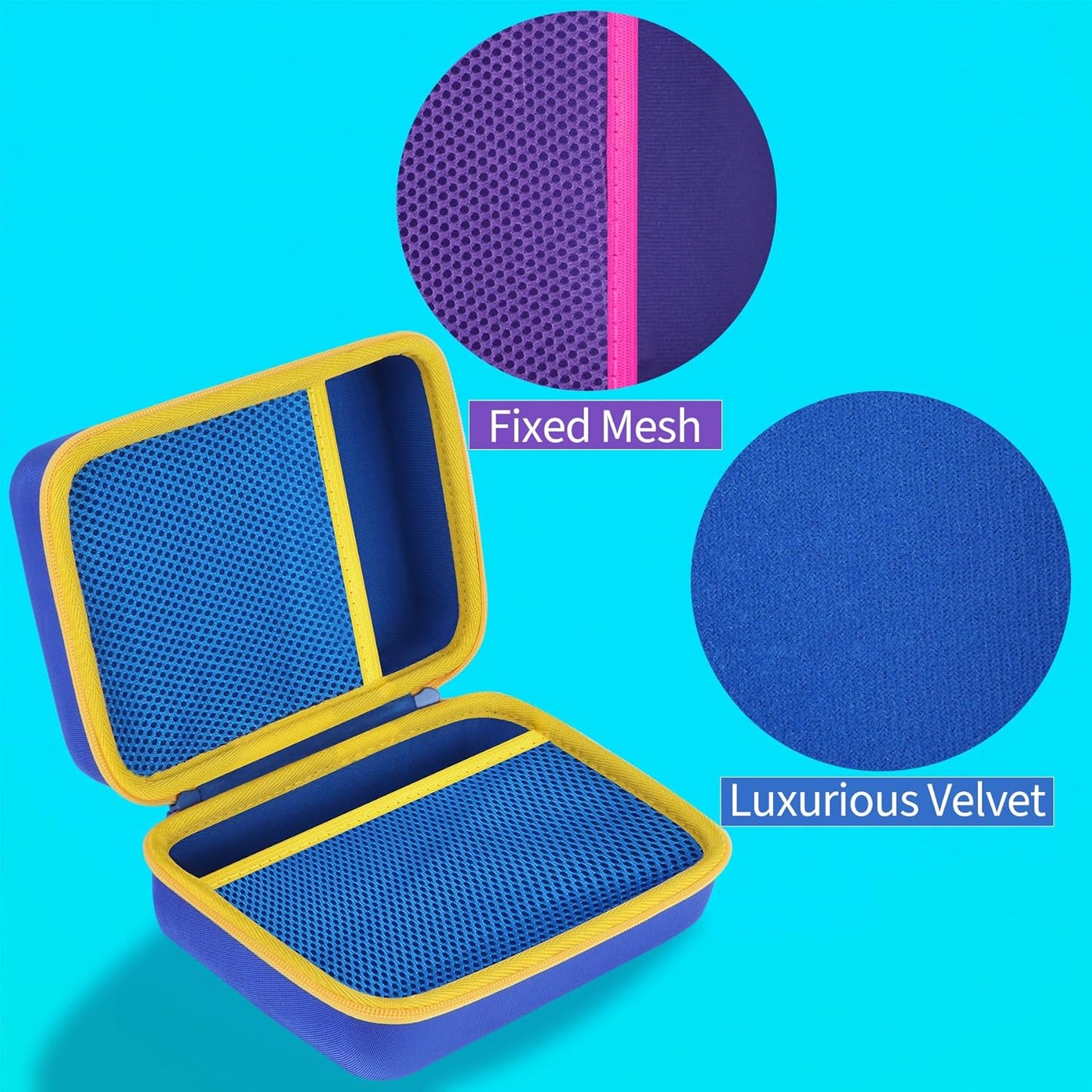 Lebakort Storage Case Compatible with LeapFrog Tad's Fridge Phonics Magnetic Letter Set
