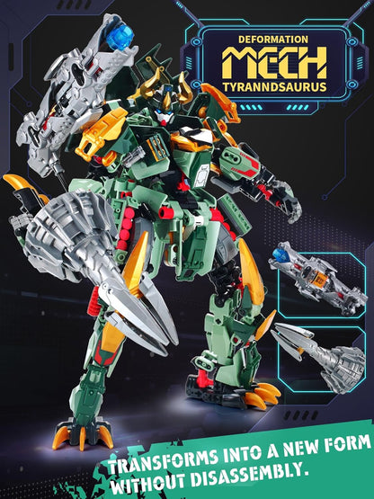 TIALLOW Pterodactyl Robot 2 in 1 Building Toy Sets, Dinosaurs Mech Transforming Building Block Model, Mecha Action Figures Pterosaur Building Kits, for Boys, Adult Age 8-12 (Pterodactyl)