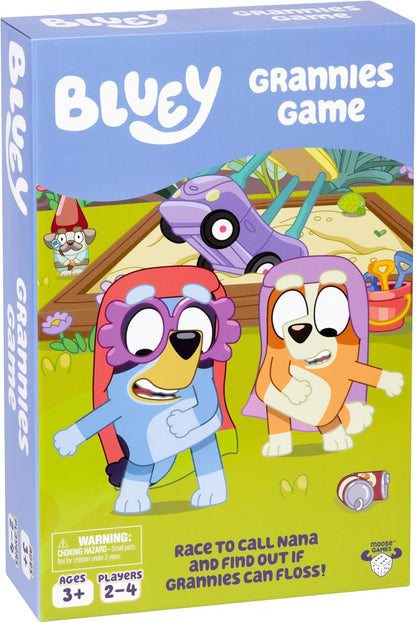 Bluey Shopping List Game, Join Bluey, Bingo, Bandit & Chilli On A Fun Supermarket Adventure, Race to Fill Your Trolley in This Fun Memory and Matching Game, for Ages 3+, 2-4 Players