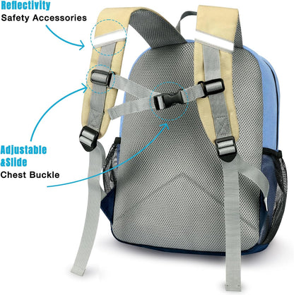 STEAMEDBUN Toddler Backpack Leash for 1-3: Backpack with Leash for Boys Girls - Anti-Lost Harness Backpack for Walking