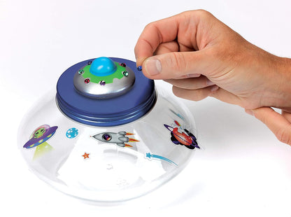 Creativity for Kids Crystal Space Terrarium Kit - Crystal Growing Kit for Kids - DIY STEM Science Kit for Boys and Girls (Ages 6+)