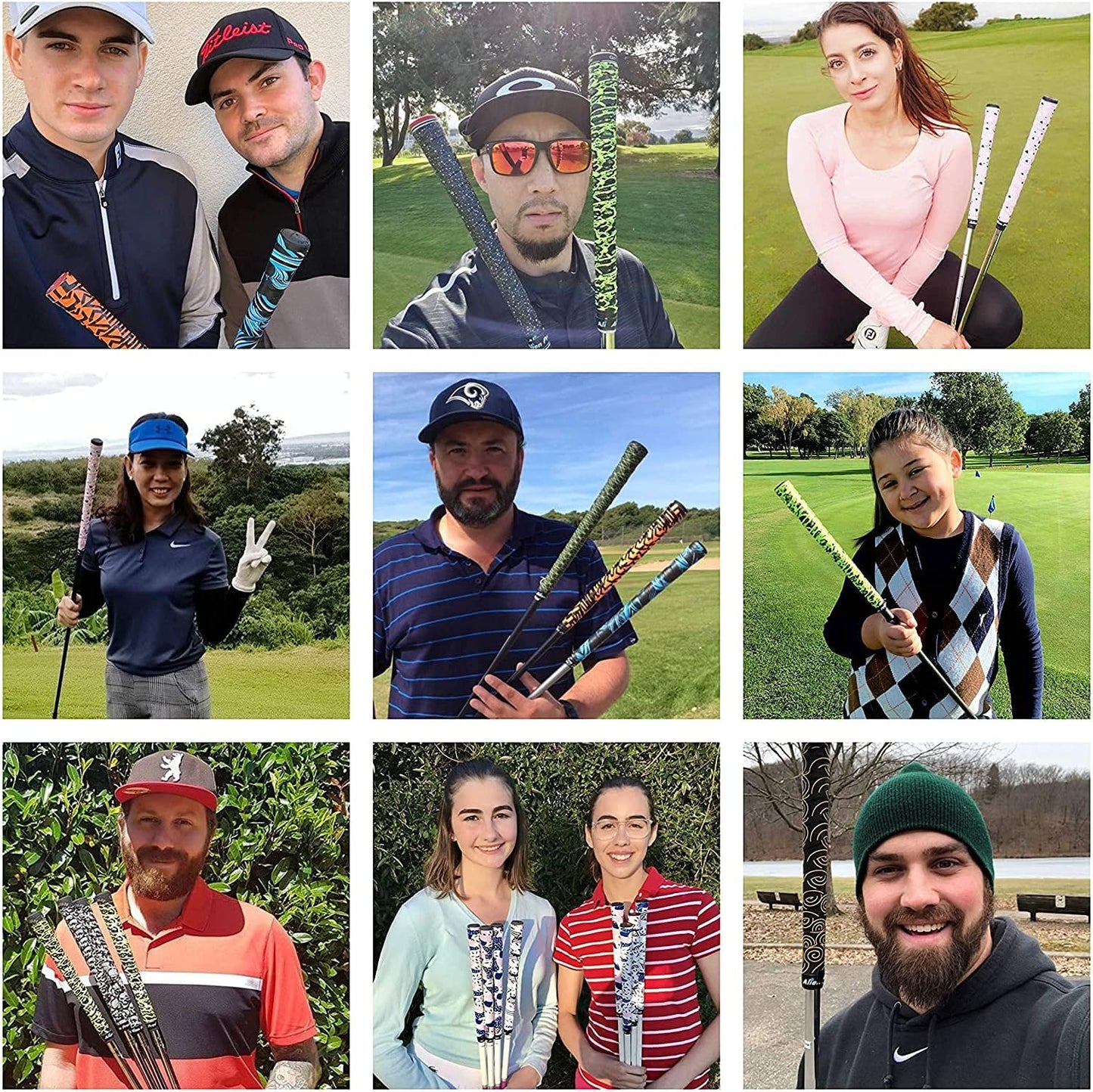 Alien Pros Golf Grip Wrapping Tapes - Innovative Golf Club Grip Solution - Enjoy a Fresh New Grip Feel in Less Than 1 Minute