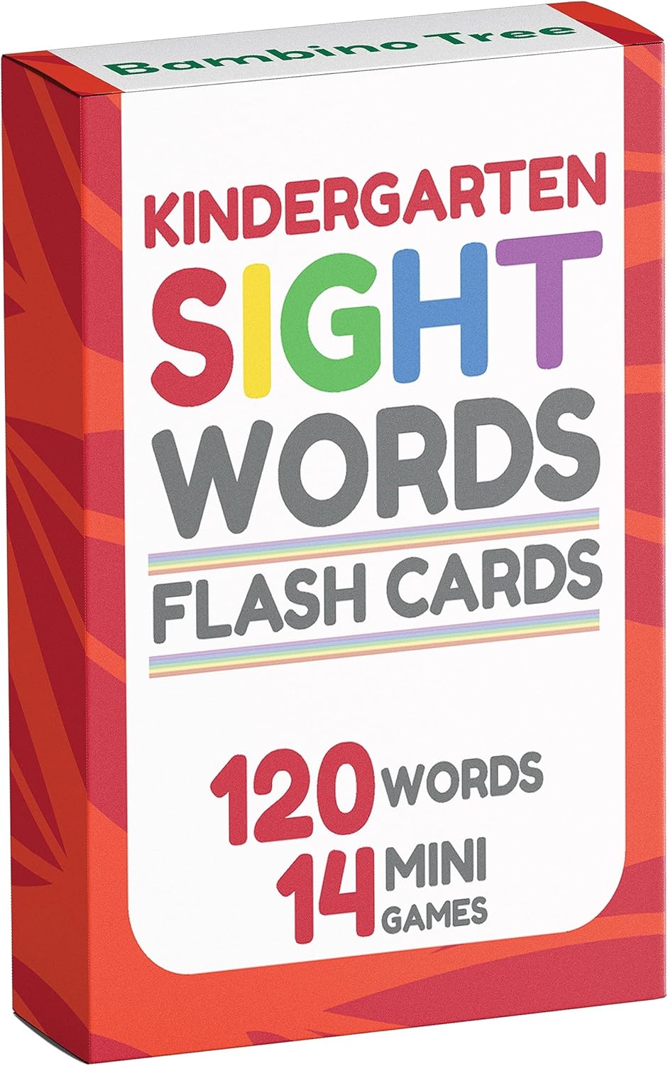 Sight Words Flash Cards 1st Grade - 120 High Frequency Words from Dolch's and Fry's Lists for 6-7 Years