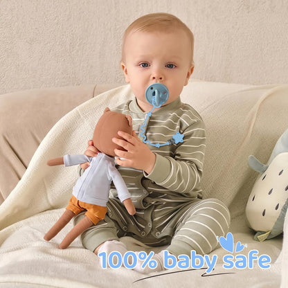 Toy Straps for Baby,RTMOK Silicone Setpacifier Clip,Applies to Car Seat Toy,Teether Toy,High Chair,Stroller Accessories,Baby Toy Clips,Cribs,Rocking Chair