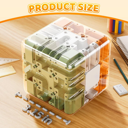 3D Cube Puzzle for Kids 5-8 8-12, Color Matched Game, Education Sensory Toys Birthday Gift for Kids Adults 5 6 7 8 9+ Years Old Boys