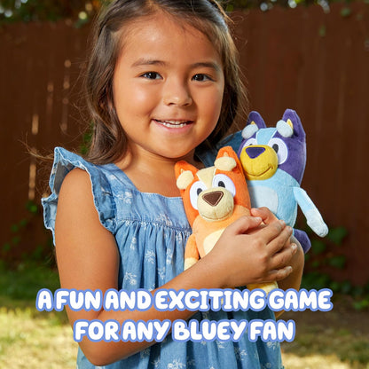 Bluey 5-in-1 Card Game Set, Jumbo-Sized 53-Deck Toddler Game, Multi-Color Interactive Play Card Games for Kids of Ages 3+
