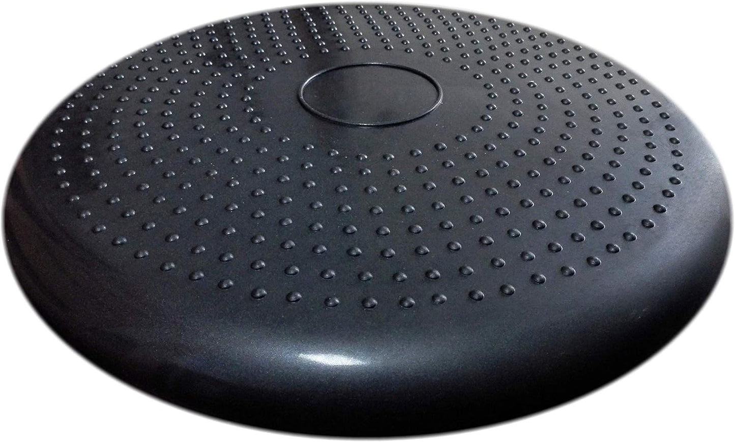 AppleRound Inflated Wobble Cushion with Hand Pump, Air Stability Board (Extra Thick), Core Balance Disc for Adults, Sensory Wiggle Seat for Kids, Flexible Seating for All Age, 13.5in / 34cm Diameter