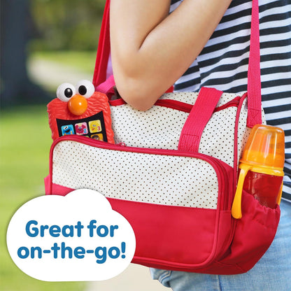 Sesame Street Learn with Elmo Pretend Play Phone, Learning and Education, Easter Basket Fillers, Gifts, Presents, Kids Toys for Ages 2 Up by Just Play, Kids Toys for Ages 2 Up by Just Play